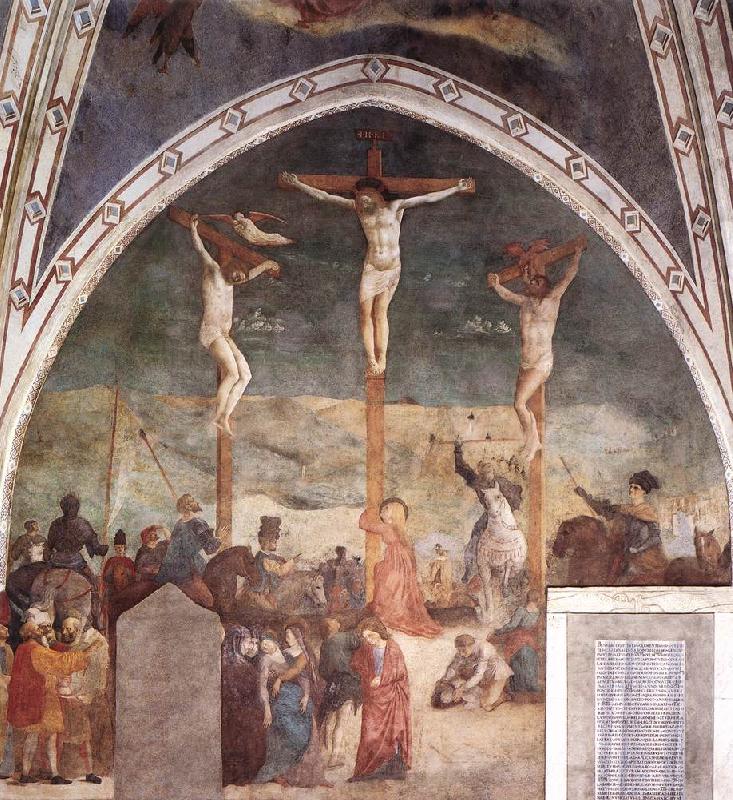 MASOLINO da Panicale Crucifixion hjy Norge oil painting art